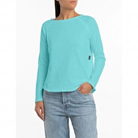 тениска,дамски,тениски,replay,w3579d.000.23114p,long,sleeve,t,shirt,blue