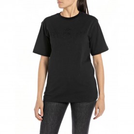 тениска,дамски,тениски,replay,w3698p.000.23608p,short,sleeve,t,shirt,black