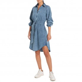 рокля,дамски,поли,и,рокли,replay,w9087a.000.16043b,long,sleeve,dress,blue