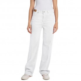 Дънки Replay WA521.000.8415198 jeans - White (Optical White) дънки,дамски,панталони,replay,wa521.000.8415198,jeans,white,(optical,white)
