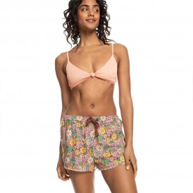 Къси панталони Roxy Coastline Ride shorts - Multicolor (Root Beer All About Sol Mini) къси,панталони,дамски,панталони,roxy,coastline,ride,shorts,multicolor,(root,beer,all,about,sol,mini)