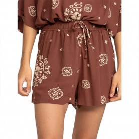 къси,панталони,дамски,панталони,roxy,lekeitio,high,shorts,brown