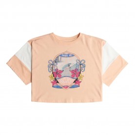 тениска,детски,тениски,roxy,lets,get,itstab,short,sleeve,t,shirt,orange,(peach,parfait)