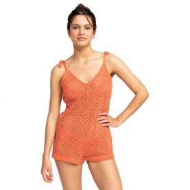 Roxy Ocean Riders romper - Orange (Apricot Brandy / Solid) дамски,гащеризони,roxy,ocean,riders,romper,orange,(apricot,brandy,solid)