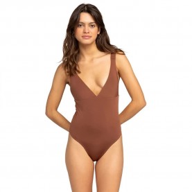Бански костюм Roxy Silky Island swimsuit - Brown (Root Beer) бански,костюм,дамски,бански,костюми,roxy,silky,island,swimsuit,brown,(root,beer)