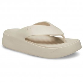 джапанки,дамски,сандали,и,чехли,crocs,getaway,platform,flip,flops,stucco,(golden)