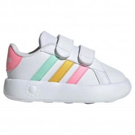 маратонки,детски,маратонки,adidas,grand,court,2.0,cf,trainers,ftwr,white,pulse,mint,beam,pink,(white)