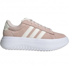 маратонки,дамски,маратонки,adidas,grand,court,platform,suede,trainers,pink,(wonder,quartz,off,white,ftwr,white)