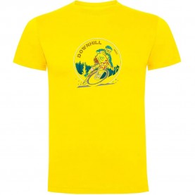 тениска,мъжки,тениски,kruskis,downhill,rider,short,sleeve,t,shirt,yellow