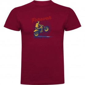 тениска,мъжки,тениски,kruskis,forever,vintage,short,sleeve,t,shirt,dark,red,(red)