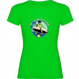 тениска,дамски,тениски,kruskis,on,the,wave,short,sleeve,t,shirt,light,green,(green)