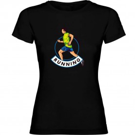 тениска,дамски,тениски,kruskis,runner,short,sleeve,t,shirt,black