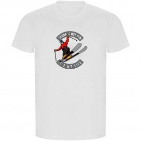 тениска,мъжки,тениски,kruskis,skiing,is,not,fun,eco,short,sleeve,t,shirt,white