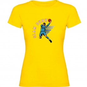 тениска,дамски,тениски,kruskis,slam,dunk,short,sleeve,t,shirt,yellow
