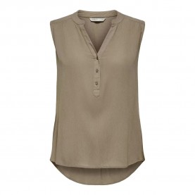тениска,дамски,тениски,only,jette,sleeveless,t,shirt,green,(mocha,meringue)