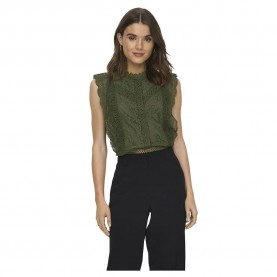 тениска,дамски,тениски,only,karo,sleeveless,t,shirt,green,(kalamata)