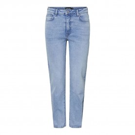 дънки,дамски,панталони,pieces,bella,tappered,ankle,fit,lb306s,high,waist,jeans,blue