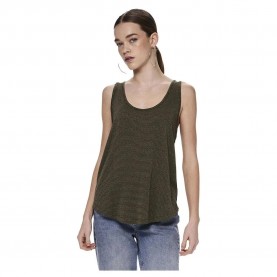 тениска,дамски,тениски,pieces,billo,lurex,sleeveless,t,shirt,grape,leaf,detail,gold,lurex,(brown)