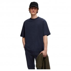 тениска,мъжки,тениски,selected,oscar,relax,fit,short,sleeve,t,shirt,blue,(sky,captain)