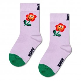 детски,чорапи,детски,чорапи,happy,socks,kids,flower,half,long,socks,light,purple,(multicolor)