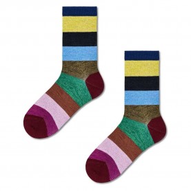 чорапи,мъжки,чорапи,happy,socks,willa,crew,socks,multicolor,(dark,red)