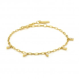 бижутерия,ania,haie,b018,bracelet,golden,(golden)