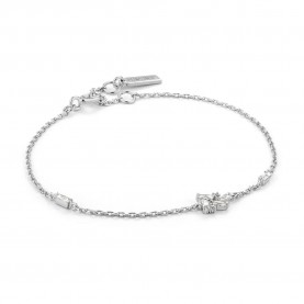 бижутерия,ania,haie,b018,bracelet,grey,(silver)