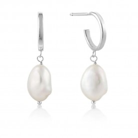 бижутерия,ania,haie,e019,02h,earrings,silver,(grey)
