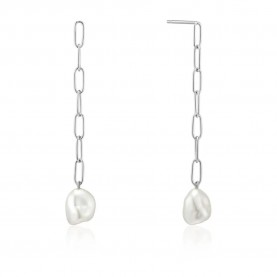 бижутерия,ania,haie,e019,05h,earrings,silver,(grey)