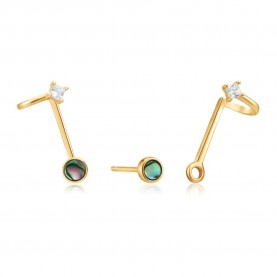 бижутерия,ania,haie,e027,03g,earrings,golden,(golden)
