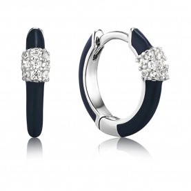 бижутерия,ania,haie,e031,earrings,blue,(silver)