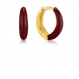 бижутерия,ania,haie,e031,02g,r,earrings,golden,(red)