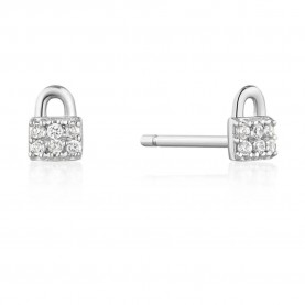 бижутерия,ania,haie,e032,03h,earrings,silver,(grey)
