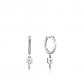 бижутерия,ania,haie,e032,04h,earrings,silver,(grey)