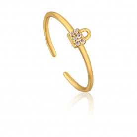 бижутерия,ania,haie,r032,ring,golden,(golden)