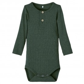 детски,облекла,за,момчета,name,it,baby,long,sleeve,bodysuit,kab,pine,grove,detail,melange,(green)