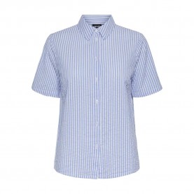 риза,с,къс,ръкав,дамски,блузи,дамски,ризи,pieces,sally,short,sleeve,shirt,purple,(hydrangea,stripes,cloud,dancer)