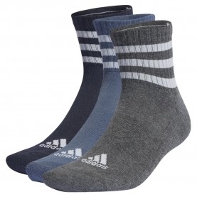 чорапи,дамски,чорапи,adidas,cushioned,sportswear,mid,3,stripes,short,socks,3,pairs,multicolor,(legend,ink,preloved,ink,dark,grey,heather)