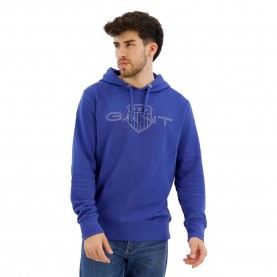 суичър,мъжки,пуловери,gant,logo,hoodie,blue,(rich,blue)