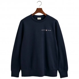 блуза,мъжки,пуловери,gant,printed,graphic,sweatshirt,blue