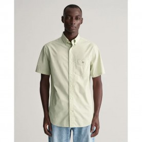 риза,с,къс,ръкав,мъжки,ризи,gant,reg,poplin,short,sleeve,shirt,milky,matcha,(yellow)