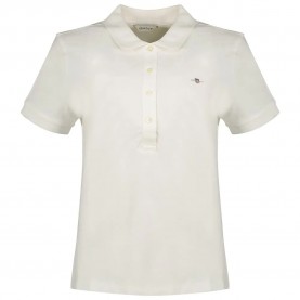 шапка,дамски,блузи,с,яка,gant,slim,sheild,cap,pique,short,sleeve,polo,white