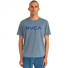 тениска,мъжки,тениски,rvca,big,short,sleeve,t,shirt,grey,(industrial,blue)