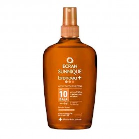 козметика,за,защита,от,слънце,ecran,sunnique,bronzea,protector,oil+f10,200ml,clear,(multicolor)