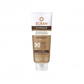 козметика,за,защита,от,слънце,ecran,cream,gel,sunnique,bronzea,f30,250ml,multicolor