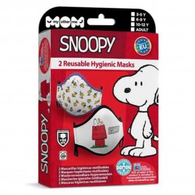 други,аксесоари,mom,snoopy,premium,face,mask,2,units,multicolor