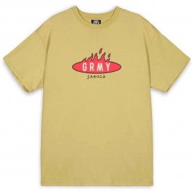 тениска,мъжки,тениски,grimey,burn,in,flames,short,sleeve,t,shirt,green,(khaki)