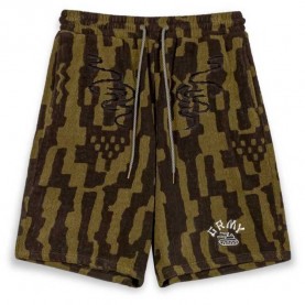 къси,панталони,дамски,панталони,grimey,lucky,dragon,all,over,jacquard,baggy,sweat,shorts,green