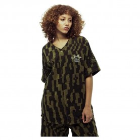 тениска,мъжки,тениски,grimey,lucky,dragon,all,over,jacquard,baseball,short,sleeve,v,neck,t,shirt,green