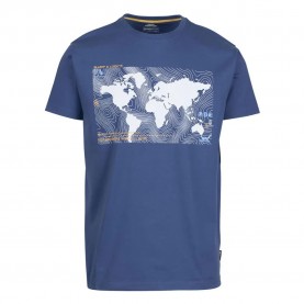 тениска,мъжки,тениски,trespass,chera,short,sleeve,t,shirt,indigo,(blue)